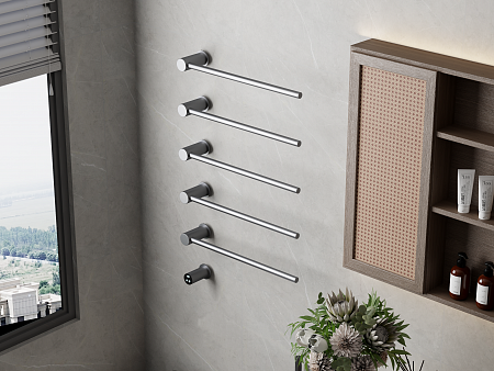 Аккорд П5 500х800 электро Полотенцесушитель TERMINUS Оружейная сталь Ейск - фото 5