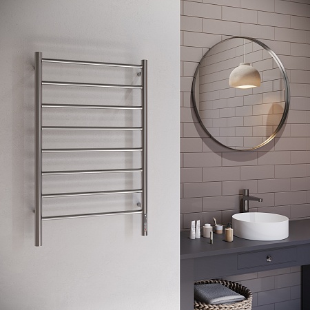 Аврора П8 500х850 Электро Полотенцесушитель TERMINUS Оружейная сталь Ейск - фото 3 Аврора П8 500х850 Электро Полотенцесушитель TERMINUS Оружейная сталь Ейск - фото 3