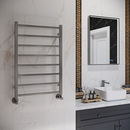 Ватикан П8 500х800 Полотенцесушитель TERMINUS Оружейная сталь Ейск - фото 3 Ватикан П8 500х800 Полотенцесушитель TERMINUS Оружейная сталь Ейск - фото 3