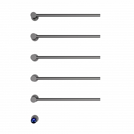 Аккорд П5 500х800 электро Полотенцесушитель TERMINUS Оружейная сталь Ейск - фото 2